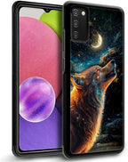 for Samsung Galaxy S20 FE Case, Star Cave Hungry Wolf Pattern Graphic Design - Image 3