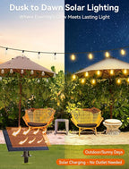 Brightever 75FT Solar String Lights Outdoor Waterproof - Image 6