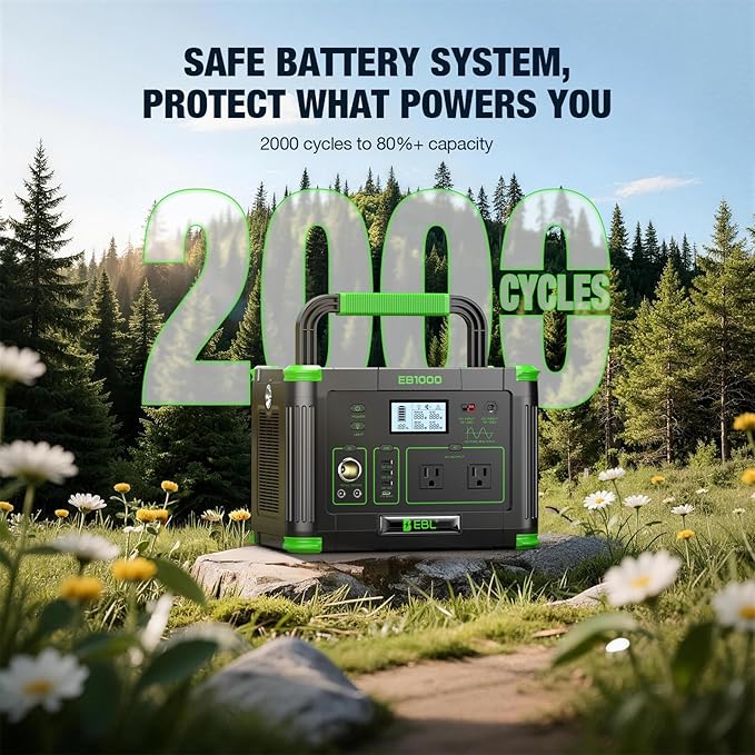 EBL 1000W Portable Power Station - Image 3