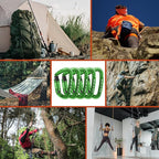 UIAA Certified Professional Heavy Duty Large Locking Carabiner Clips Climbing - Image 5