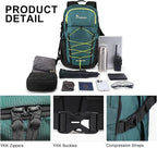 MOUNTAINTOP Hiking Backpack, 25L Camping Backpack, Men Women Hiking Daypack - Image 3