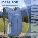 ZOMAKE 10L Ultra Lightweight Packable Backpack, Small Daypack Light Foldable - Image 7