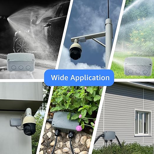Outdoor Junction Box Waterproof, SuperInk Outdoor Electrical Boxes Weatherproof - Image 7