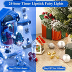 Lakumu LED String Lights Battery Operated, Mini Rechargeable Fairy Lights - Image 4