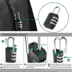 Mancro Business Travel Laptop Backpack, Anti Theft Slim Laptop Bag - Image 6