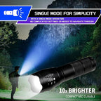 3 Pack LED Rechargeable Flashlight, Super Bright Small Mini Camping Flashlights - Image 2