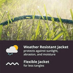 Outdoor Extension Cord Waterproof 50 FT, Flexible 100% Copper 3 Prong Extension - Image 3