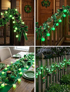 25FT G40 LED Outdoor St. Patrick's Day Green String Lights, St. Patrick's Day - Image 7
