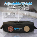 Gravipod 14" Mini Versatile Weight Bag, Easy One-Step Split-Ring Setup - Image 2