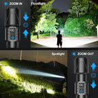 Banral Rechargeable Tactical Flashlights 2000 High Lumens - 5000mAh Super - Image 8