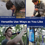 Membrane Solutions Gravity Water Filter 1 Gallon, NSF/ANSI 42&372&401 Certified - Image 6