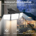 daphino 2500LM Solar Lights Outdoor - Image 5