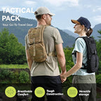 MARCHWAY Tactical Molle Hydration Pack Backpack - Image 2