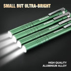 WORKPRO LED Pen Light, Aluminum Pen Flashlights, Pocket Flashlight - Image 3