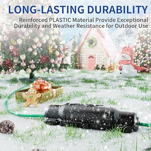 6 Pack Outdoor Extension Cord Safety Cover - Image 6