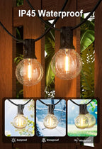 DAMAING Outdoor String Lights 300FT Waterproof Globe String Lights - Image 3