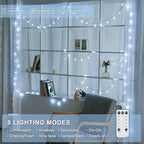 JMEXSUSS 100ft Globe String Lights Indoor Outdoor Waterproof, 200 LED White - Image 5