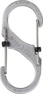 Nite Ize Size-3 S-Biner SlideLock Dual Carabiner, Locking Gates, Stainless Steel - Image 2