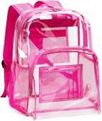 Vorspack Clear Backpack Heavy Duty PVC Transparent Backpack by Vorspack