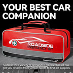 General Medi 127-Pieces Roadside Car Emergency Kit Include Mini First Aid Kit - Image 8