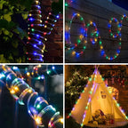 ANJAYLIA 66ft 200 LED Rope Lights Outdoor, Waterproof 16 Colors Changing String - Image 6