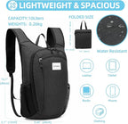 10L Foldable Lightweight Backpack – Packable Travel Daypack - Image 2