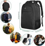 MATEIN Business Laptop Backpack, 15.6 Inch Travel Laptop Bag Rucksack, - Image 5