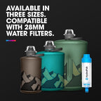 HydraPak Stow Collapsible Water Bottle – 350ml, 1L – Ultralight, Leak-Proof - Image 5