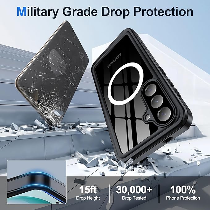 ANTSHARE IP68 Waterproof Case for Samsung Galaxy S26 Plus - Image 4