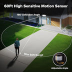 UME Solar Outdoor Lights 302 LED 3000LM, IP65 Waterproof Motion Sensor Outdoor - Image 2