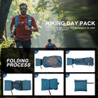 FIORETTO 20L Hiking Backpack for Women Men Mini Packable Backpack Lightweight - Image 9