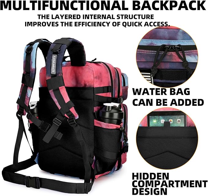 Lovelinks21 25L Tactical Backpack Military Tactical Backpack - Image 4