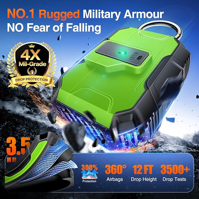 Armoured Heavy Duty for AirPods Pro1 Generation Case - Image 2