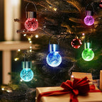 GIGALUMI Solar Lights Outdoor Waterproof, 16 Pack Solar Hanging Lights Garden - Image 7