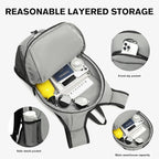 Ultra-Light Soft Daypack 15L/20L, Cushioned Breathable Back Panel Backpack - Image 3