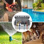 RESTMO 5-Piece Outdoor Waterproof Electrical Box Set – 12.5" x 8.5" x 5" Large - Image 9