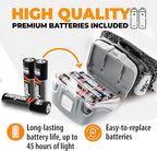 Foxelli LED Headlamp Flashlight - Image 5