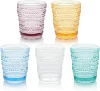 Santa Fe Orange Set of 6 Premium Acrylic DOF Glasses 16 oz – Unbreakable - Image 3