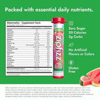 Zipfizz Daily Energy Drink Powder, Watermelon, 20 Pack | 3-in-1 Sustained Energy - Image 2