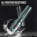 Rechargeable Flashlights High Lumens, G1000 Super Bright Flash Light 2 Pack - Image 5