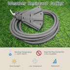 EP 2 Pack 6 Ft Outdoor Extension Cord - Image 3