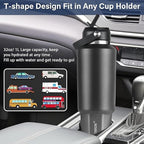 HYDROWION 40 oz Insulated Water Bottle, Car Water Bottle Holder - Image 2