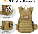 CVLIFE Hydration Backpack with 3L TPU Tactical Water Bladder, 22L Hiking - Image 2