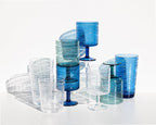 Beaded 16 oz Durable Acrylic Jumbo Drinking Glasses, Shatter-Resistant and - Image 3