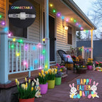 JMEXSUSS 100 LED Connectable Easter Lights String Indoor, 33 ft Globe String - Image 9