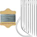 VONEEDL Upholstery Repair Kit: Waxed Sewing Thread & Heavy Duty Needles by VONEEDL