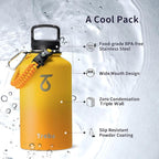 Trebo Insulated Water Bottle 64 oz, Half Gallon Metal Vacuum Water Jug - Image 5
