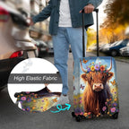 Luggage Cover Protector for 26-28 Inch Suitcases, TSA Approved Elastic Travel - Image 4