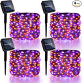 4 Pack Halloween Solar Fairy Lights 131.2Ft 400 LEDs Outdoor Twinkle Lights by Danhh