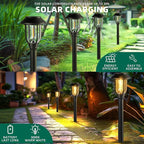Solar Pathway Lights Outdoor 8 Pack, Warm White Solar Path Lights, Waterproof - Image 3
